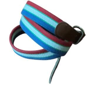VTG Belt Red White Blue 4th of‎ July Independence Day Hippie Woodstock Original